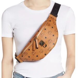 MCM Visetos Belt Bag Fanny pack crossbody bag